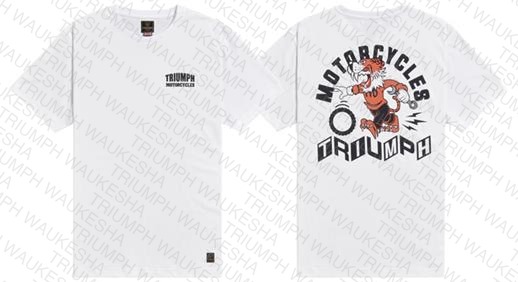 Pit Stop Tee White