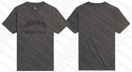 Burnham Tee Black Marl