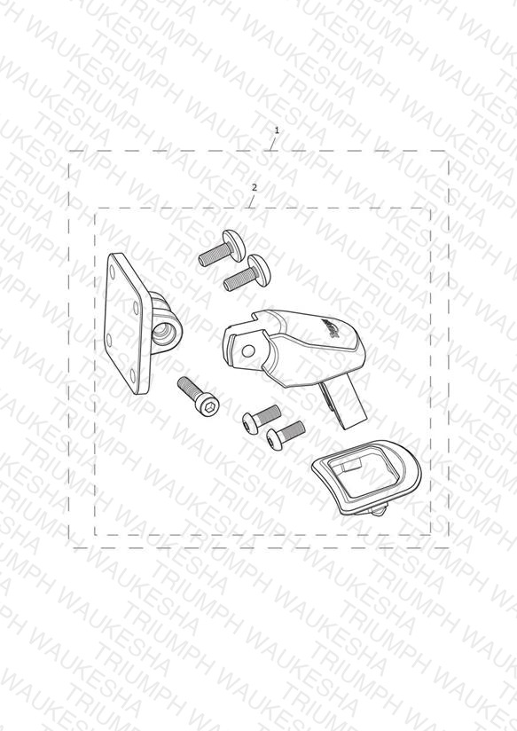 BUNDLE - GPS Mount Kit - All Mkts Expt US, CA, BR & IN