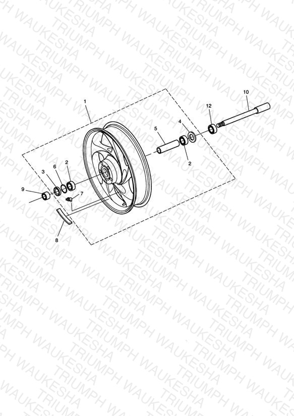 Front Wheel - Rocket III & Classic
