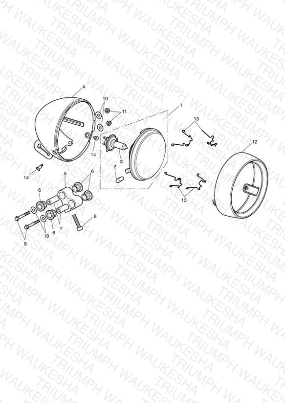 Headlight Assembly 469051 >