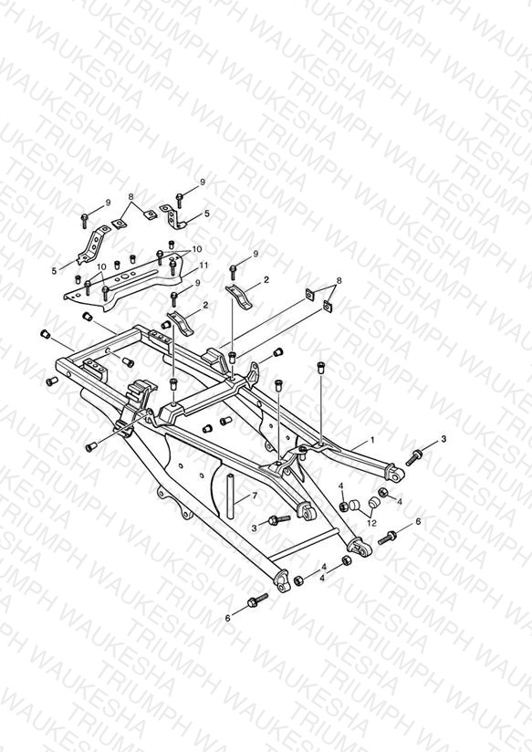 Rear Sub-Frame and Fittings