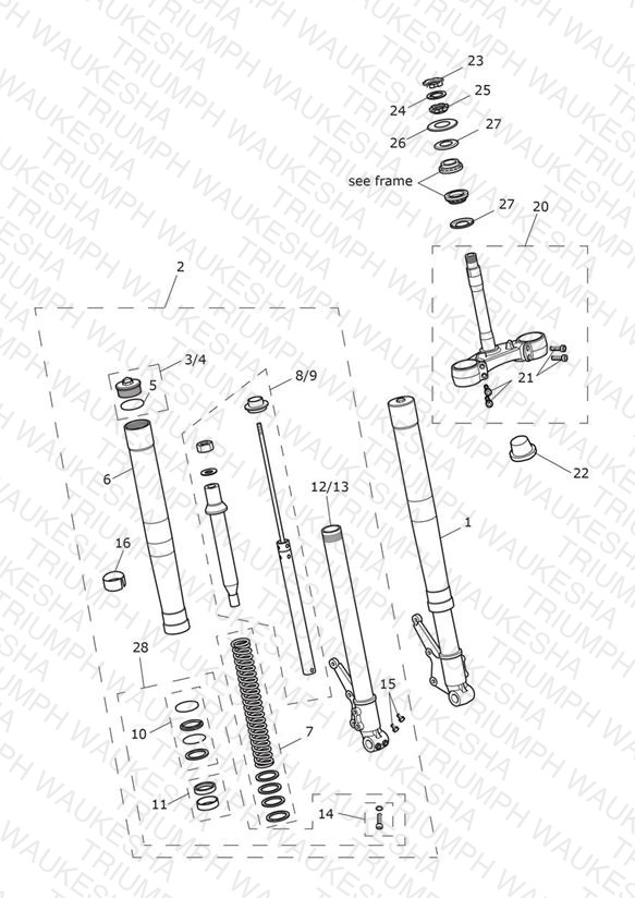 Front Forks & Yokes