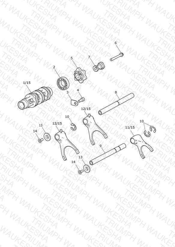 Gear Selector Drum