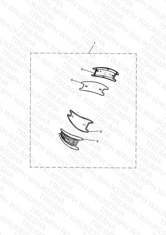 Bonneville Tank Badge Kit