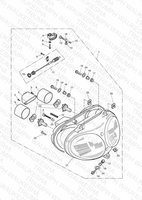 Headlight/Mountings