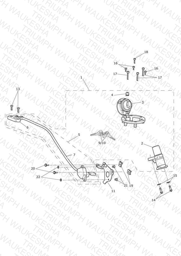 Ignition Switch & Lock Set