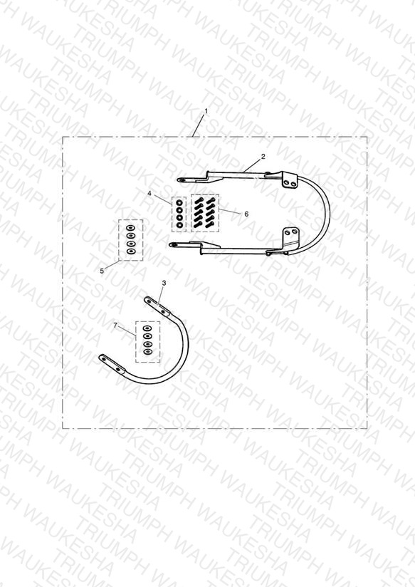 Chrome Grab Rail Kit