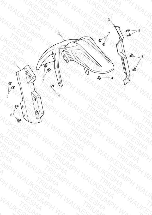 Front Mudguard