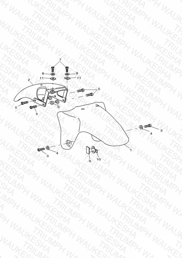 Front Mudguard