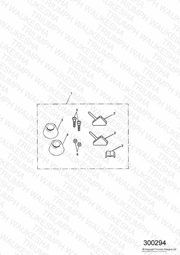 Top Box Spacer Kit