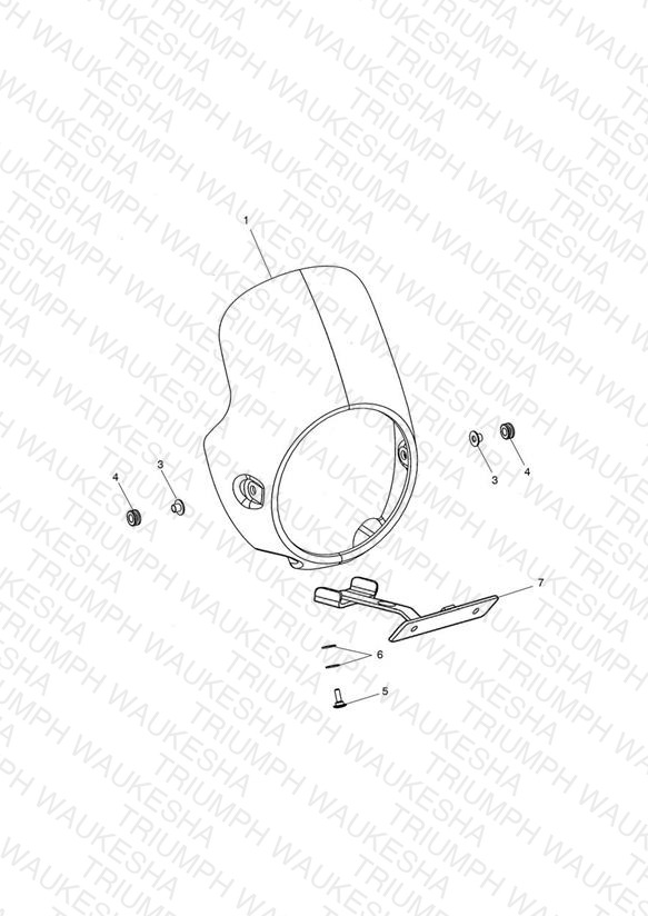 Flyscreen - Special Editon & 611148 > **See Tech News 149** N/A to Thruxton Ace