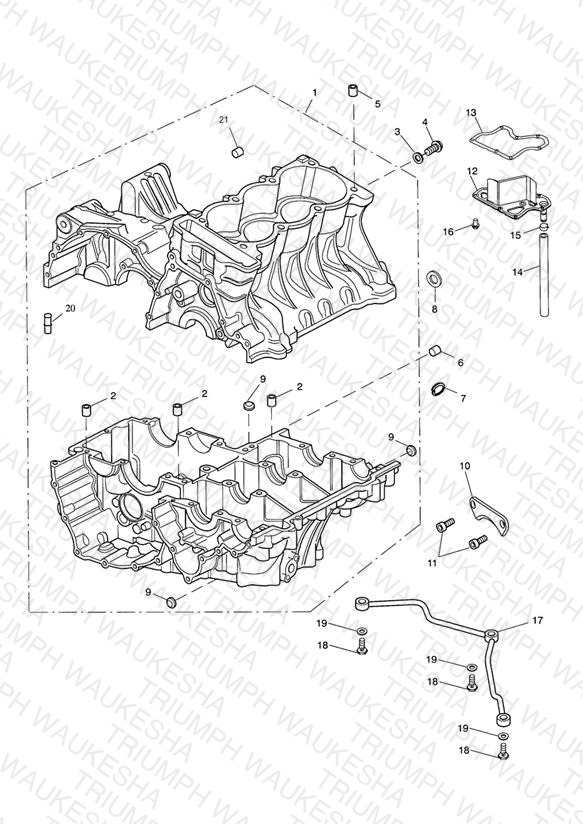 Crankcase & Fittings