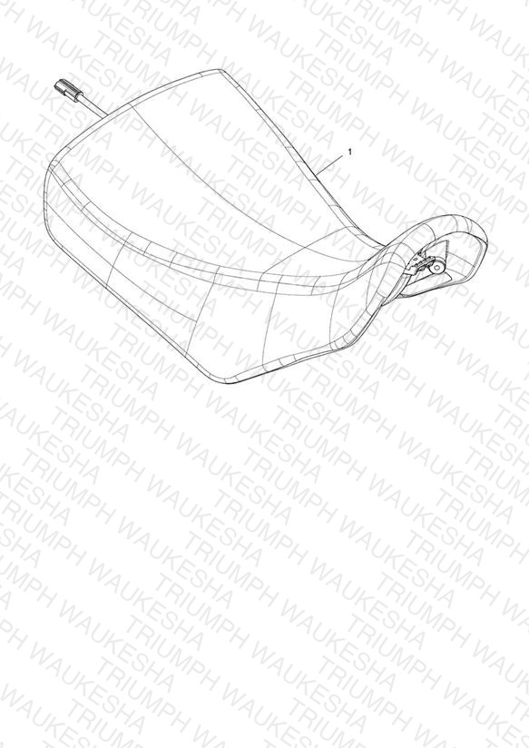 Seat, Rider, Heated - BA6870 >