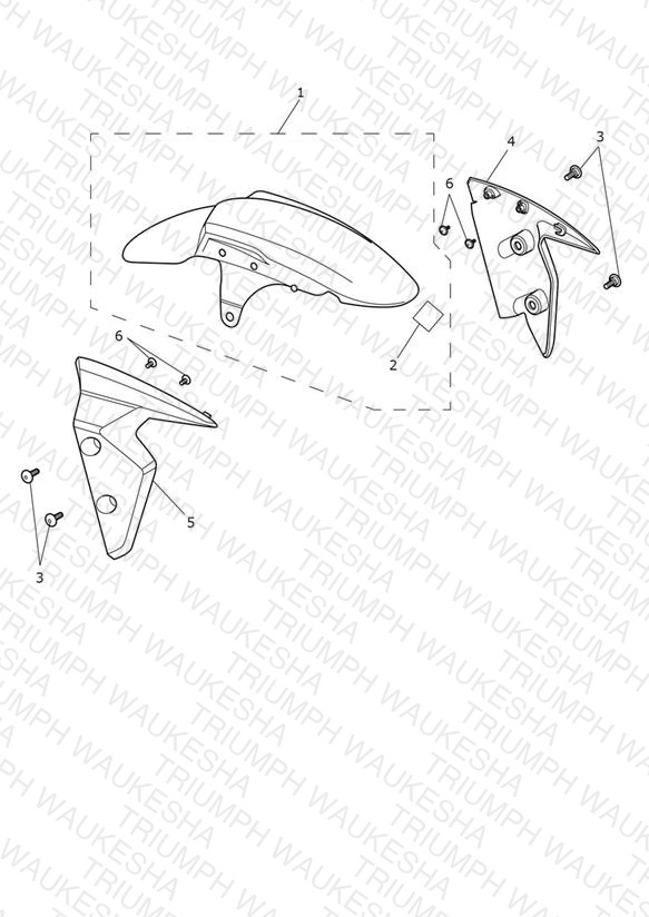 Front Mudguard