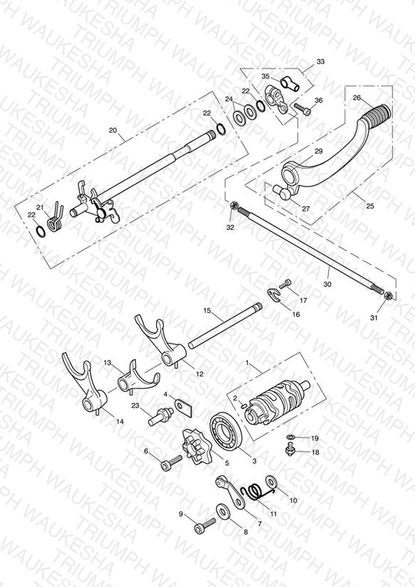 Gear Selectors & Pedal > 469050