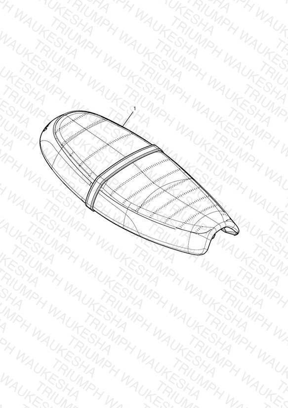 Seat Assy, Comfort, Brown
