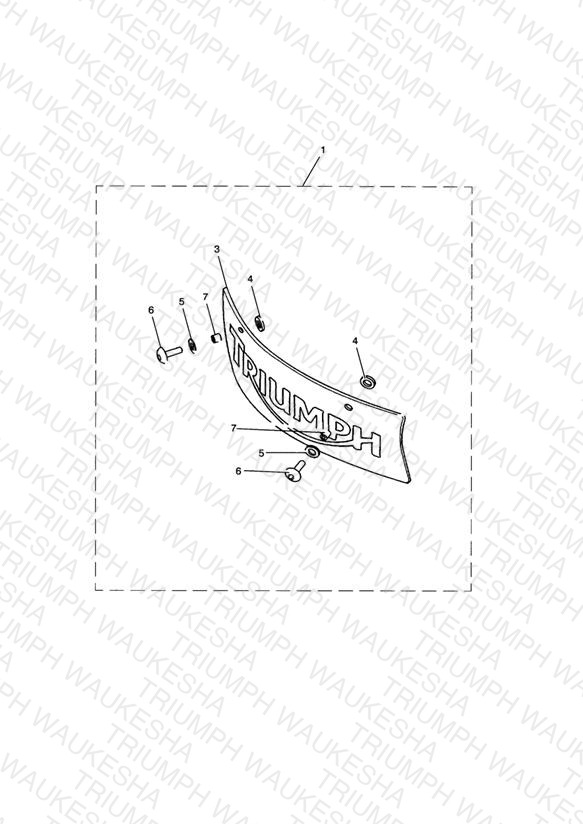 Tank Badge Kit, Clear