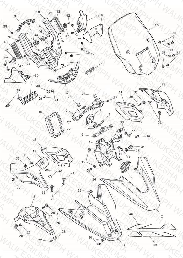 Cockpit, Subframe & Screen