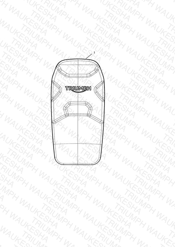 Pad, Fuel Tank Rubber, Kit