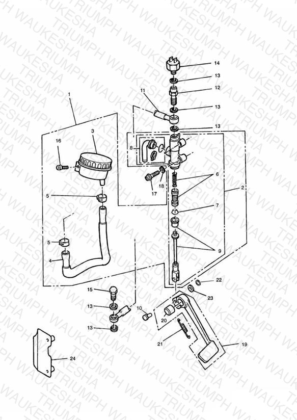 Rear Brake Master Cylinder