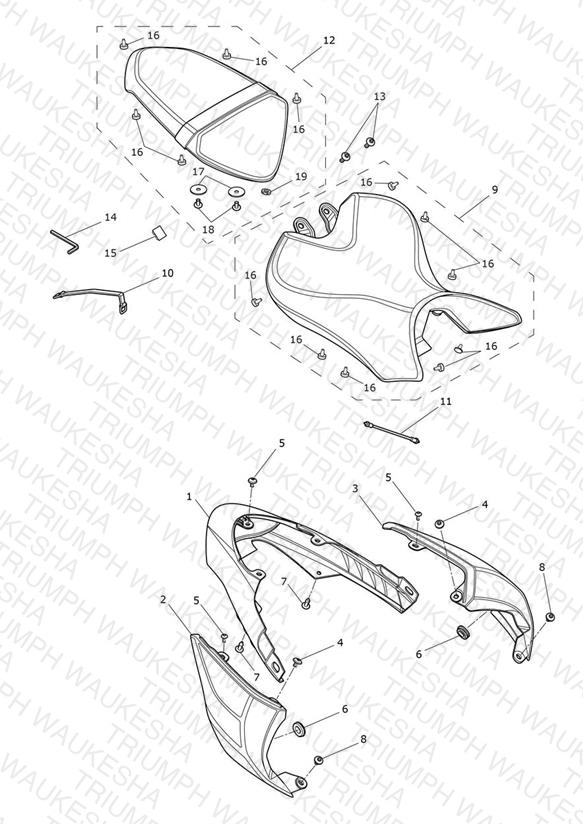 Rear Bodywork & Seat