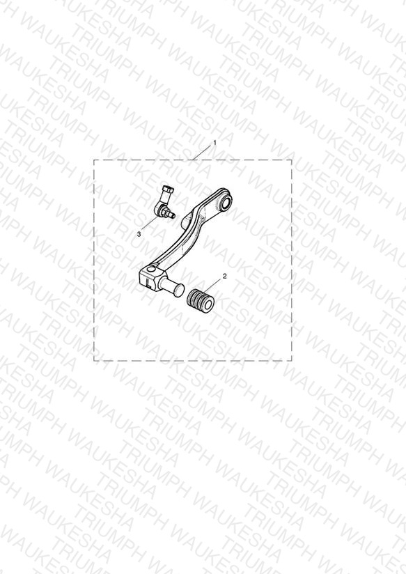 Folding Gear Pedal