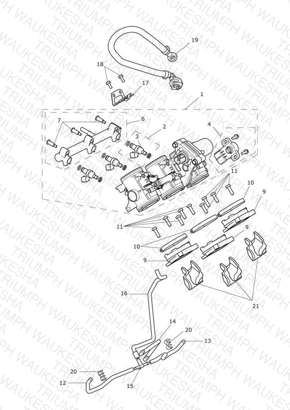 Throttles, Injectors and Fuel Rail