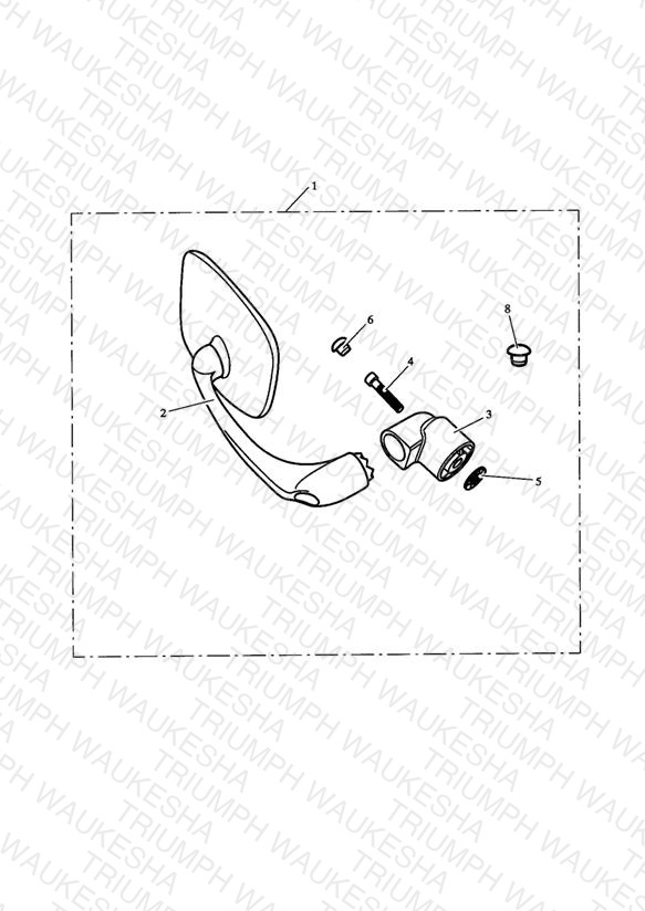 Bar End Mirror Kit
