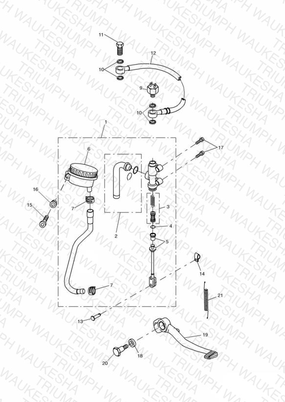 Rear Brake Master Cylinder