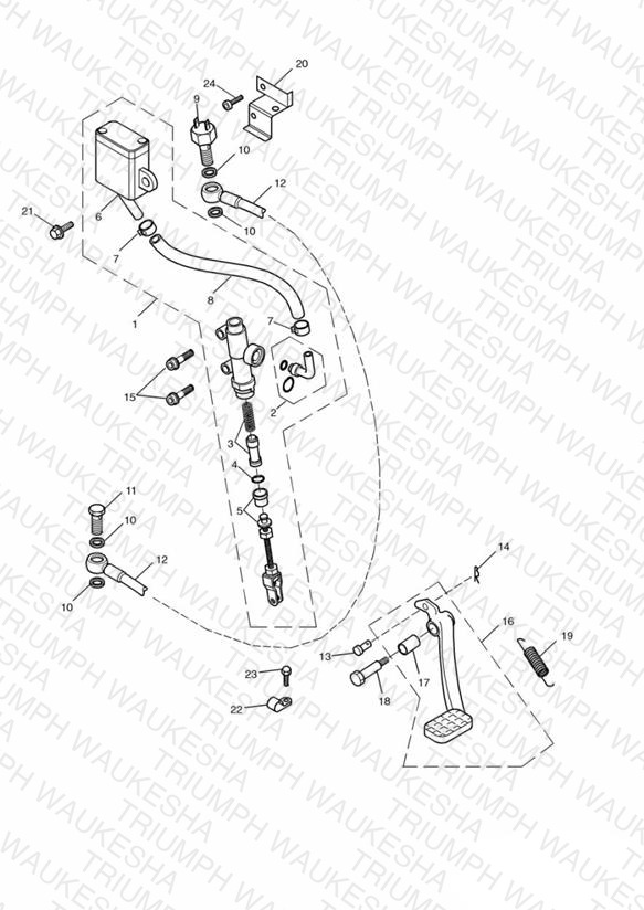 Rear Brake Master Cylinder