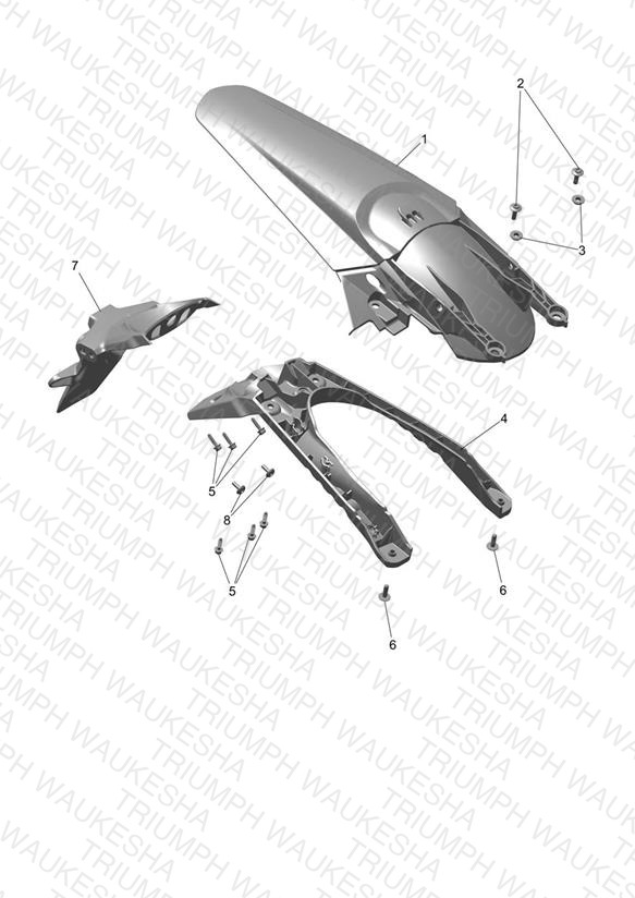 Rear Mudguard
