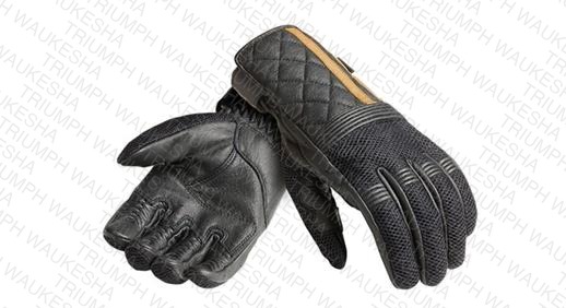 Sulby Mesh Gloves Black / Gold
