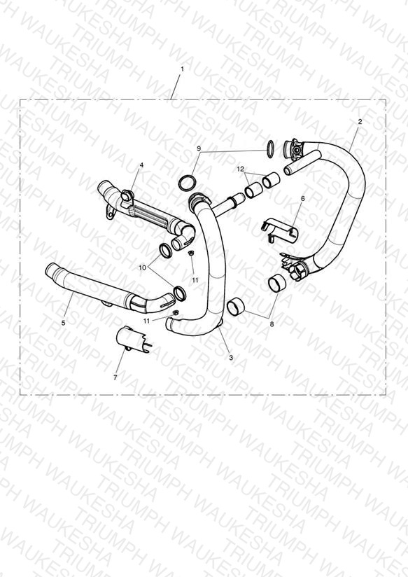 Exhaust, Header, Pair, Black
