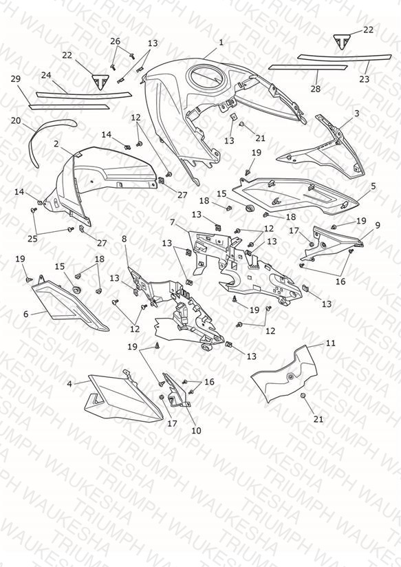 Fuel Tank Bodywork