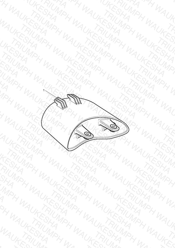 Rear Light Assy Kit, Clear