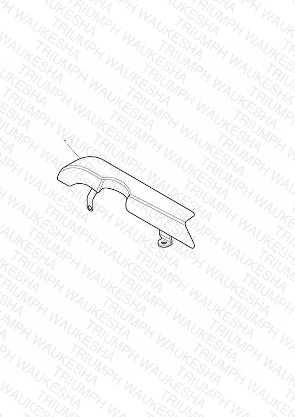 Chain Guard Kit, Chrome