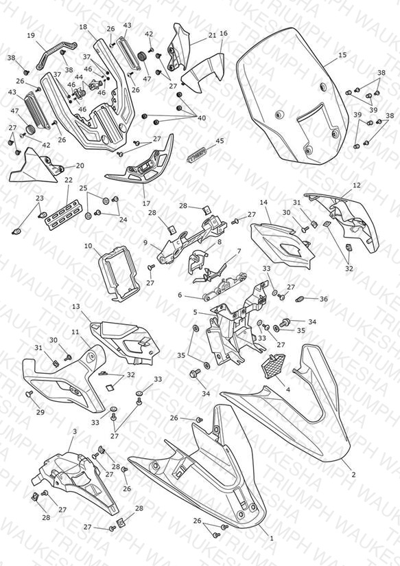 Cockpit, Subframe & Screen