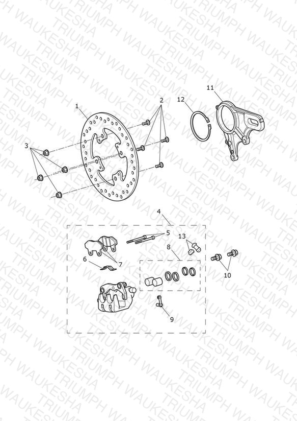 Rear Brake & Disc