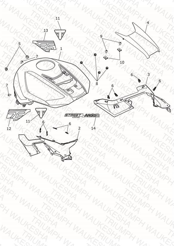 Fuel Tank Bodywork