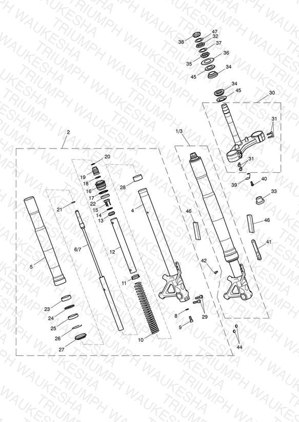 Front Forks & Yokes