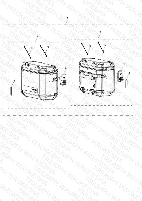 Pannier, Aluminium, Kit, Silver