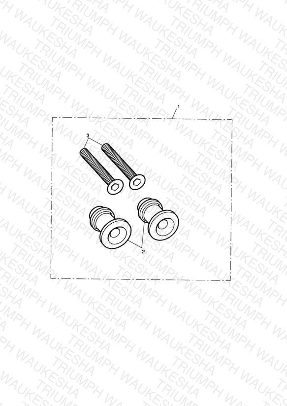 Anodised Paddock Stand Bobbins Kit, Black