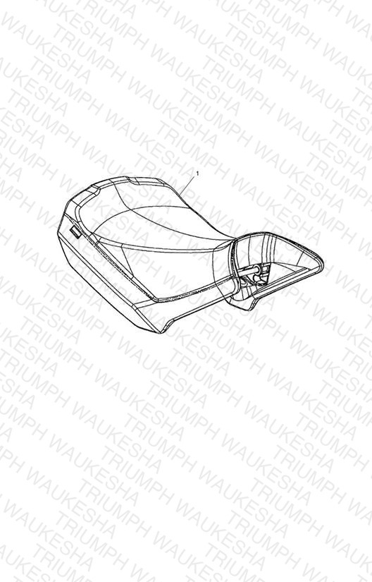 Rider Seat, Low, Assy