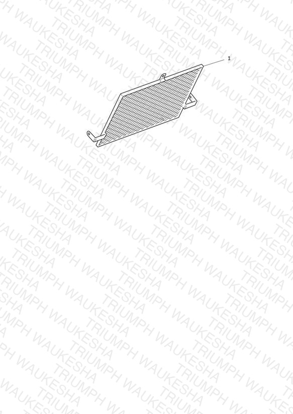 Radiator Guard Kit (Polypropylene)