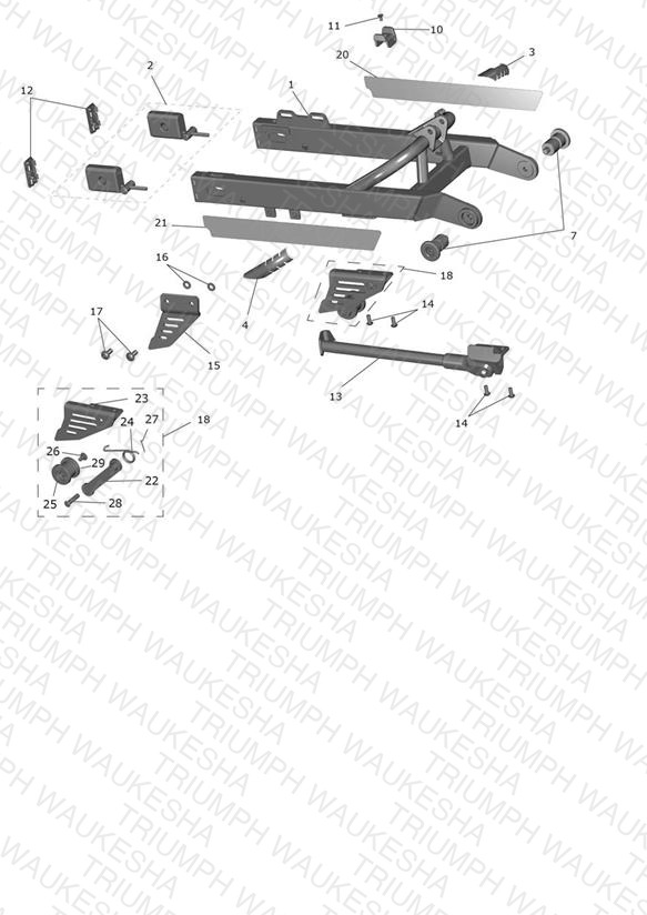 Rear Swinging Arm