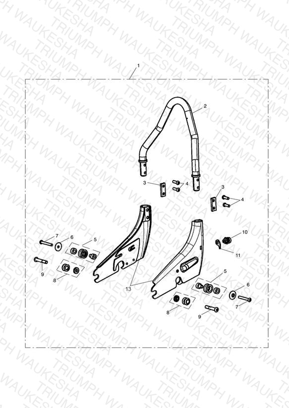Passenger Backrest, QD