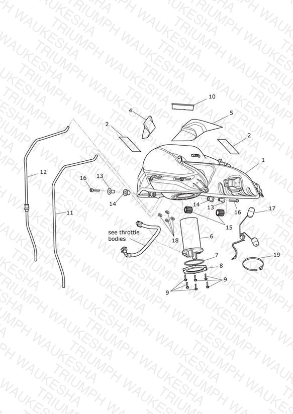 Fuel Tank, Fuel Pump & Fittings