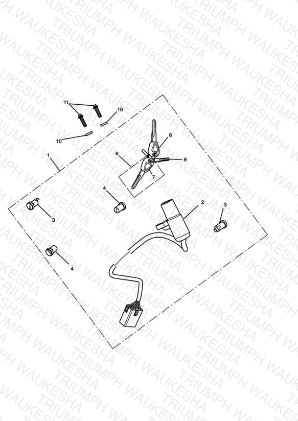 Ignition Switch & Lock Set > 574820