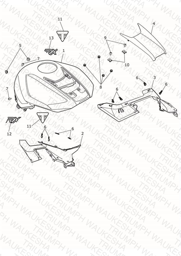 Fuel Tank Bodywork